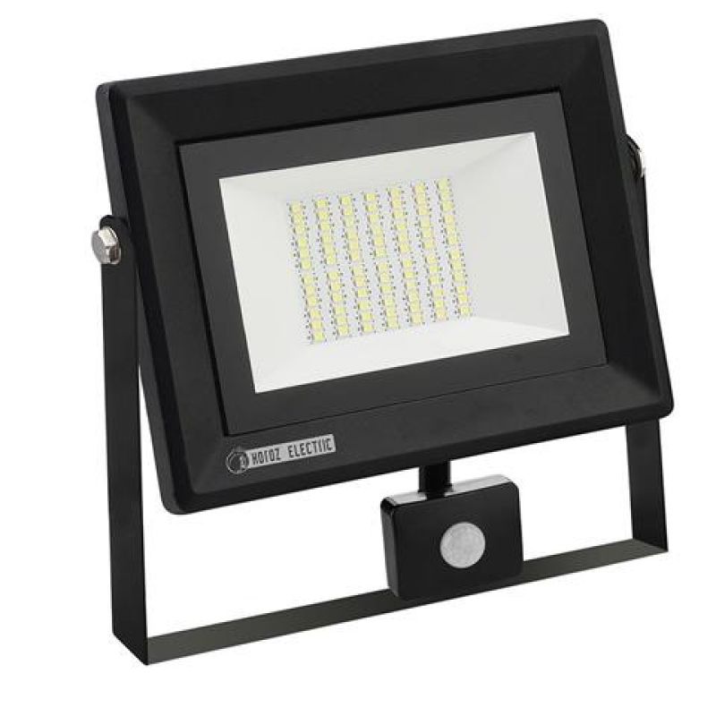 Прожектор светодиодный с датчиком движения "PARS/S-50" 50W 6400K