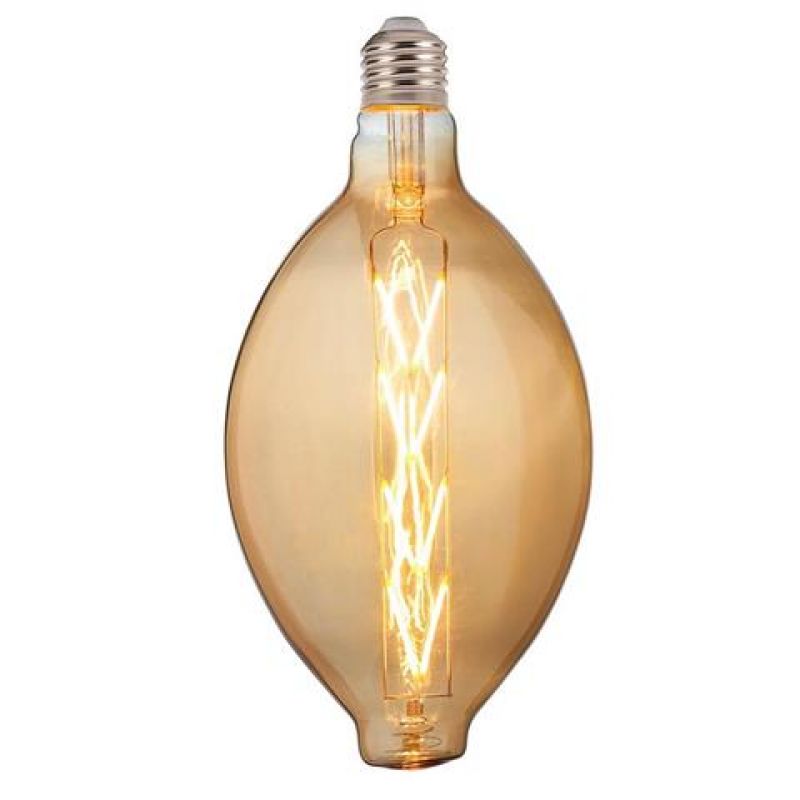 Лампа вінтажна світлодіодна (ретро) Filament led Enigma 8W E27 2200К Янтар