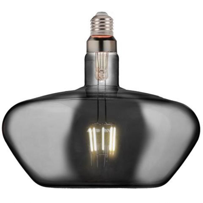 Лампа вінтажна світлодіодна (ретро) Filament led Ginza-XL 8W E27 2400K Титан - головне фото, магазин OLVENT
