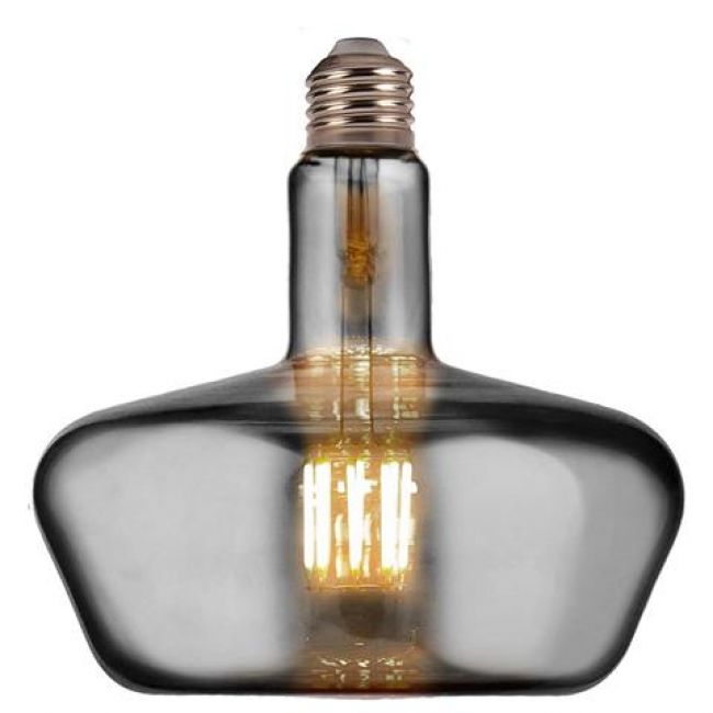 Лампа вінтажна світлодіодна (ретро) Filament led Ginza-XL 8W E27 2400K Титан - фото 2