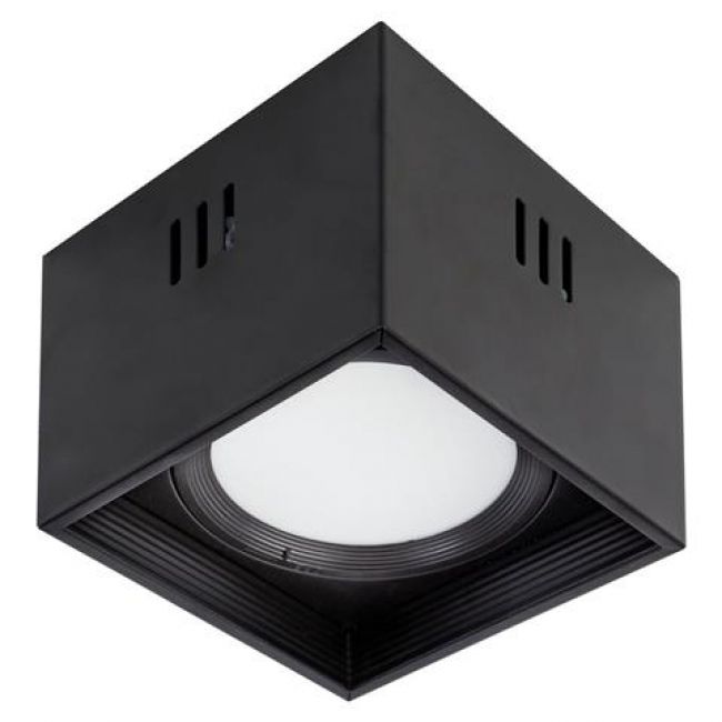 Светильник накладной квадрат. "SANDRA-SQ15" 15W 4200K черный - головне фото, магазин OLVENT