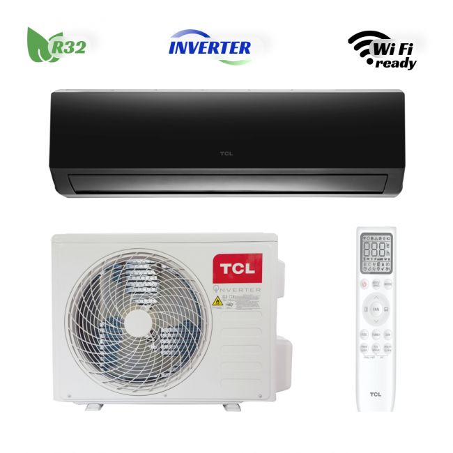 Кондиционер TCL серия Elite TAC-12CHSD/XA82I Black Inverter R32 Wi-Fi - головне фото, магазин OLVENT