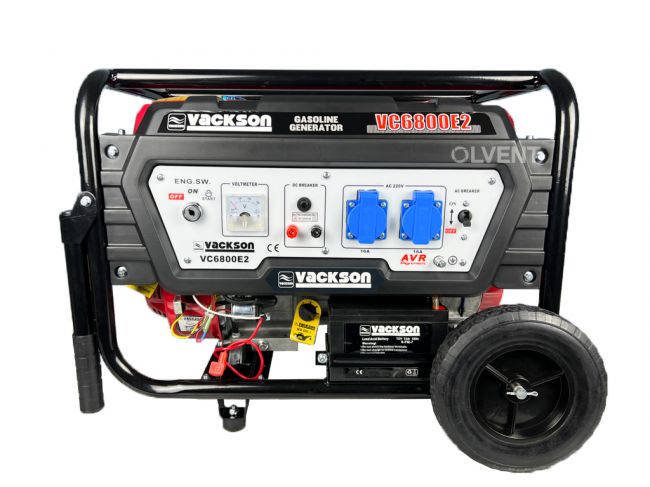 Генератор бензиновый Vackson VC6800E2 3,8 кВт / 3,5 кВт - фото 9