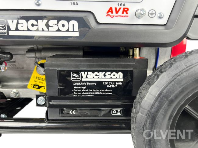 Генератор бензиновый Vackson VC6800E2 3,8 кВт / 3,5 кВт - фото 14