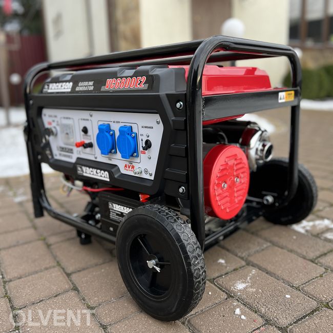 Генератор бензиновый Vackson VC6800E2 3,8 кВт / 3,5 кВт - фото 6