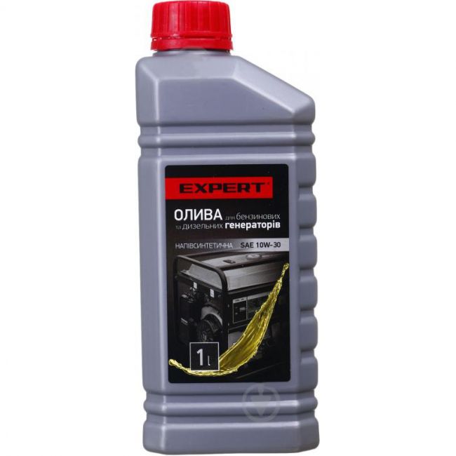 Масло Expert SAE 10W-30 для бензиновых и дизельных генераторов 1л - головне фото, магазин OLVENT