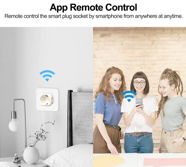 Умная розетка WI-FI SMART PLUG 20А, TUYA / SMART LIFE - фото 12