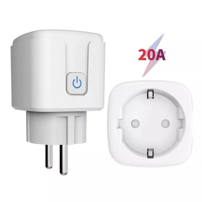 Умная розетка WI-FI SMART PLUG 20А, TUYA / SMART LIFE - фото 2