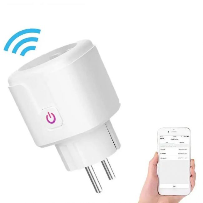 Умная розетка WI-FI SMART PLUG 20А, TUYA / SMART LIFE - фото 3