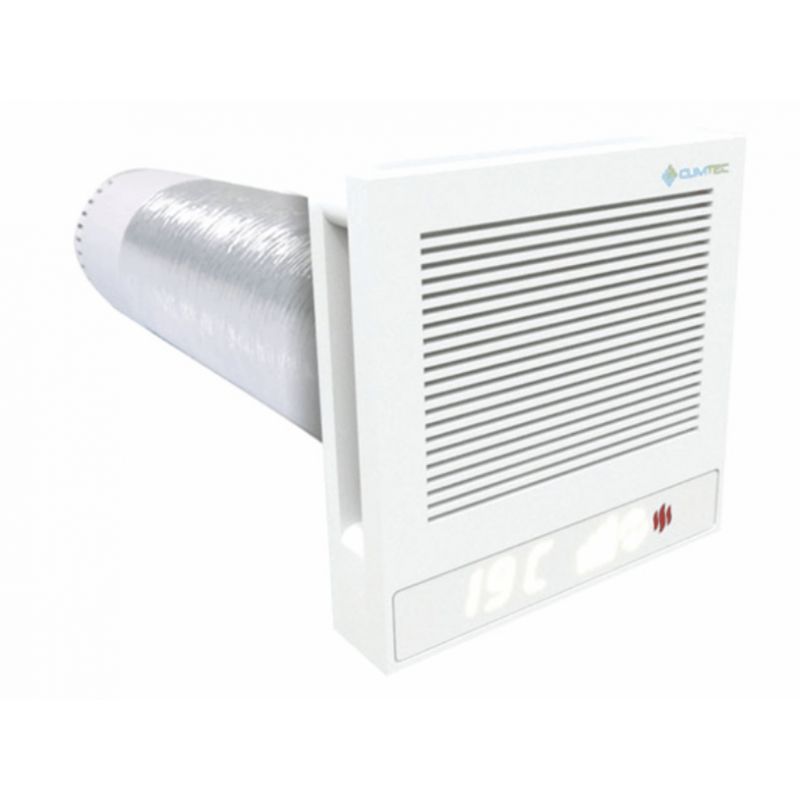 Рекуператор Climtec Quattro 200+ Standard, телегрей 4 (RAL 7047)