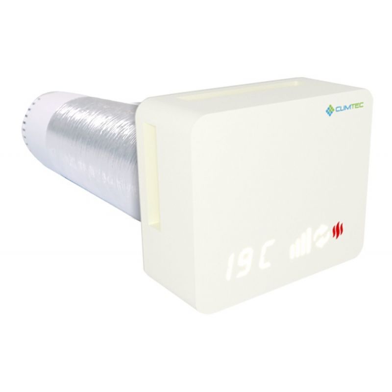 Рекуператор Climtec Optima 100 Standard, кремово-білий (RAL 9001)