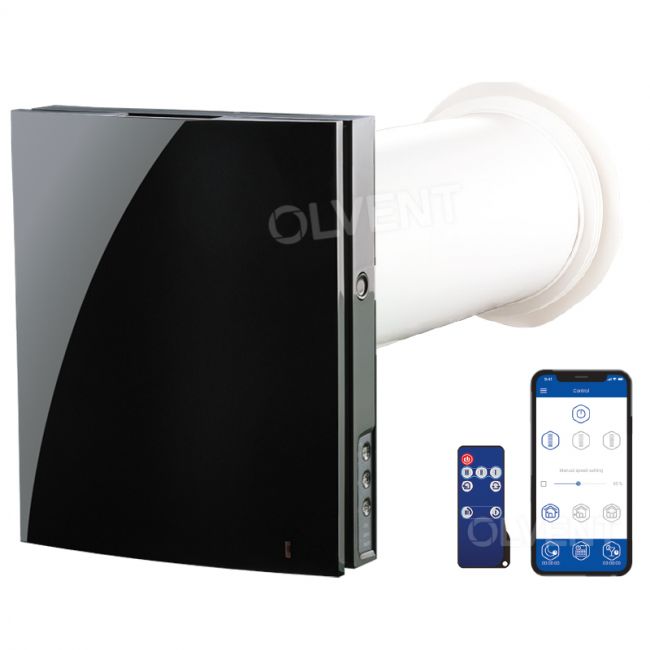Рекуператор Blauberg Vento Expert Plus WiFi Black Matt - головне фото, магазин OLVENT