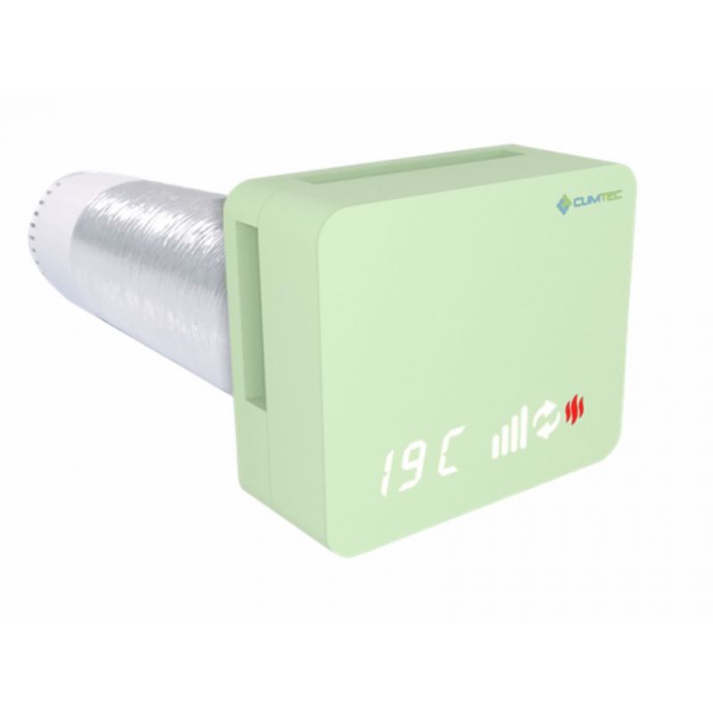 Рекуператор Climtec Optima 125 Standard, біло зелений (RAL 6019)