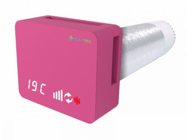 Рекуператор Climtec Optima 200+ Standard, телемагента (RAL 4010) - фото 3