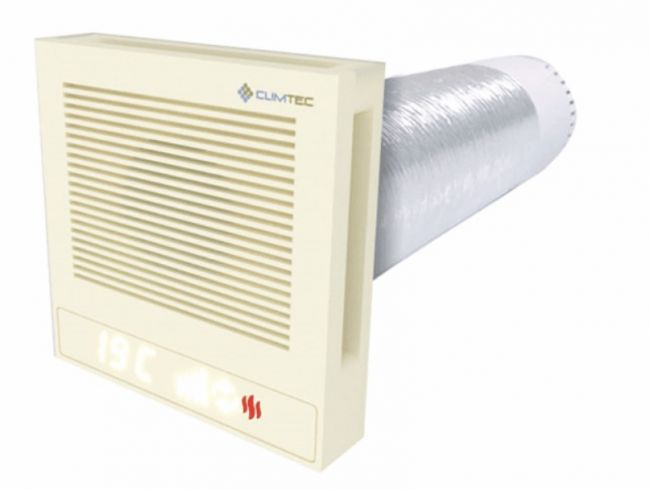 Рекуператор Climtec Quattro 150 Standard, кремово-белый (RAL 9001) - фото 3