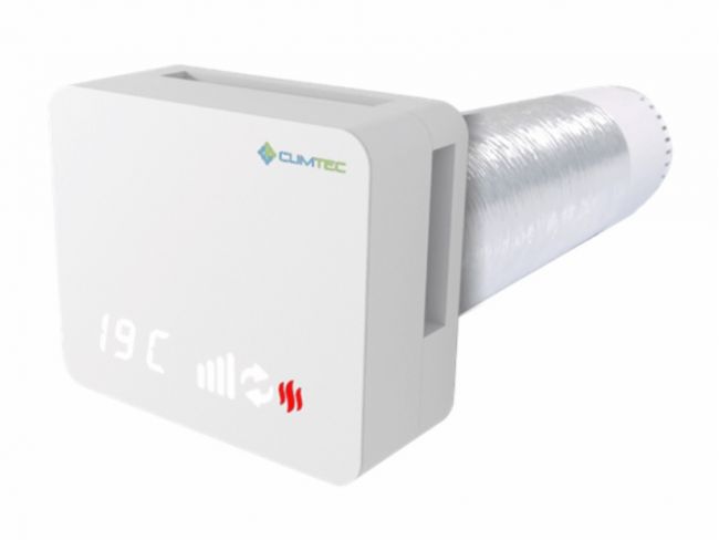 Рекуператор Climtec Optima 100 Standard, телегрей 4 (RAL 7047) - фото 3
