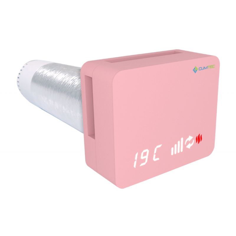 Рекуператор Climtec Optima 125 Standard, світло-рожевий (RAL 3015)
