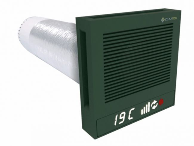 Рекуператор Climtec Quattro 125 Standard, пихтовый зелёный (RAL 6009) - головне фото, магазин OLVENT