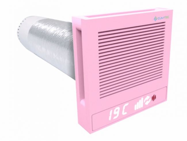 Рекуператор Climtec Quattro 200+ Standard, светло-розовый (RAL 3015) - головне фото, магазин OLVENT