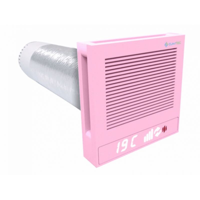 Рекуператор Climtec Quattro 200+ Standard, світло-рожевий (RAL 3015)