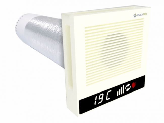 Рекуператор Climtec Quattro 200+ Standard, белый (RAL 9010) - головне фото, магазин OLVENT
