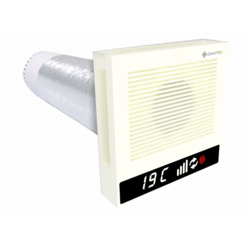 Рекуператор Climtec Quattro 200+ Standard, белый (RAL 9010)
