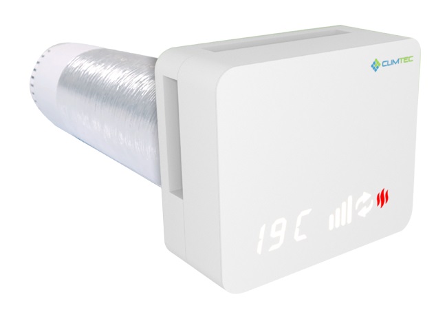 Рекуператор Climtec Optima 100 Standard, телегрей 4 (RAL 7047) - головне фото, магазин OLVENT