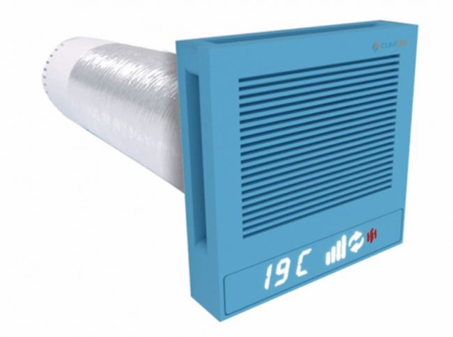 Рекуператор Climtec Quattro 100 Standard, пастельный синий (RAL 5024) - головне фото, магазин OLVENT