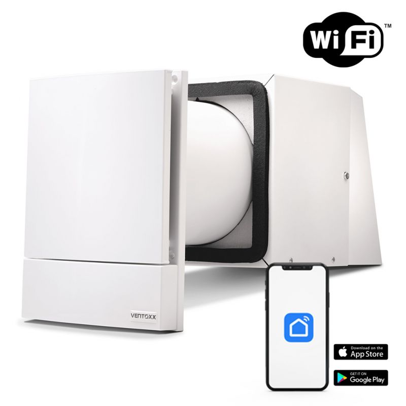 Рекуператор Ventoxx Harmony Slim Line Smart с Wi-Fi (для тонких стен от 17 см)