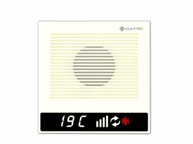 Рекуператор Climtec Quattro 125 Standard, белый (RAL 9010) - фото 2