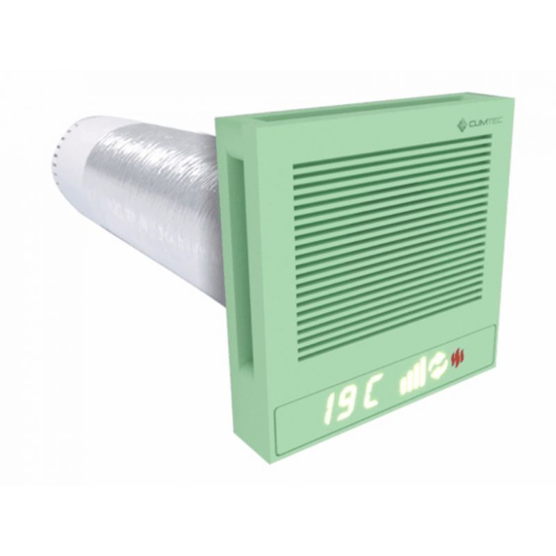 Рекуператор Climtec Quattro 200+ Standard, біло зелений (RAL 6019)