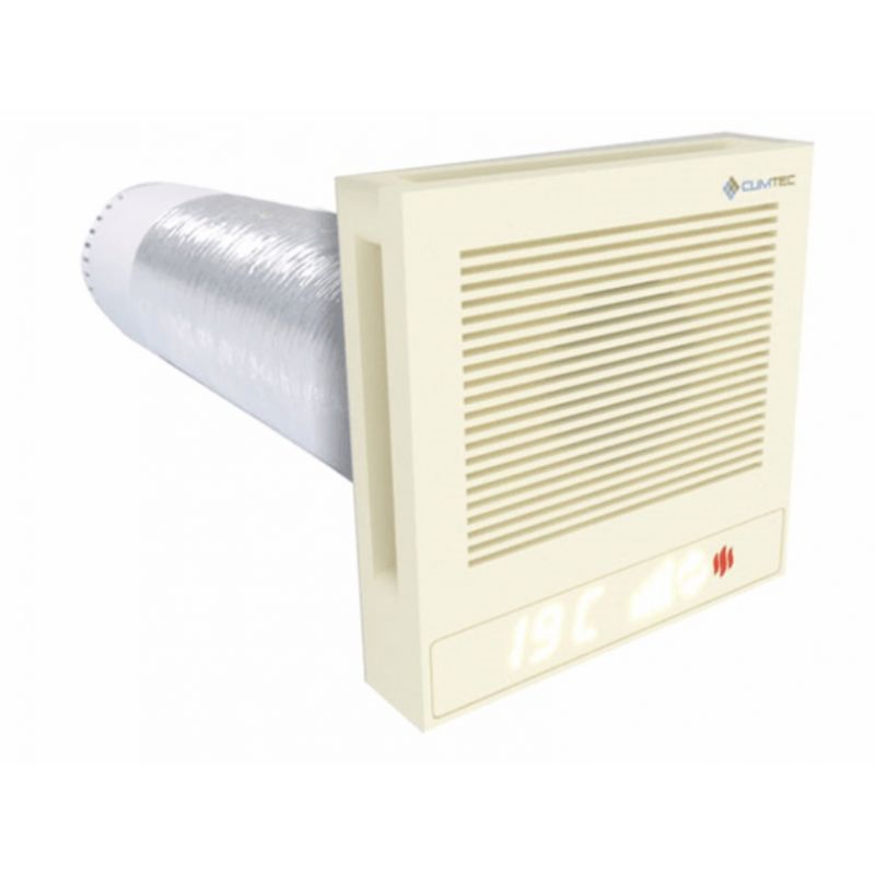 Рекуператор Climtec Quattro 200+ Standard, кремово-білий (RAL 9001)