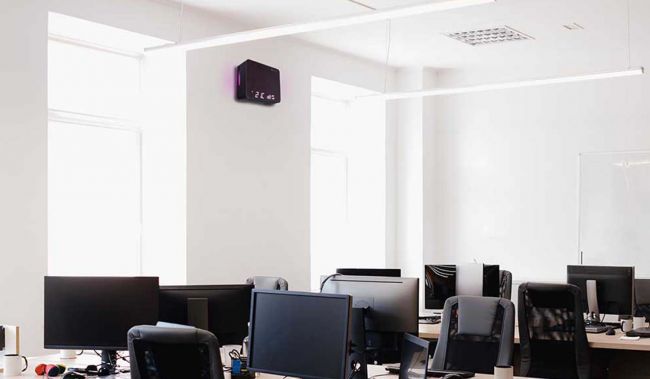 Рекуператор Climtec Optima 150 Standard, черно-красный (RAL 3007) - фото 4