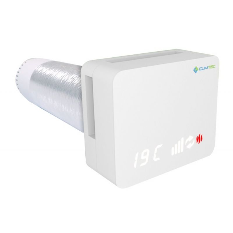 Рекуператор Climtec Optima 125 Standard, телегрей 4 (RAL 7047)