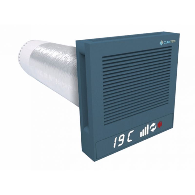 Рекуператор Climtec Quattro 200+ Standard, графітовий сірий (RAL 7024)