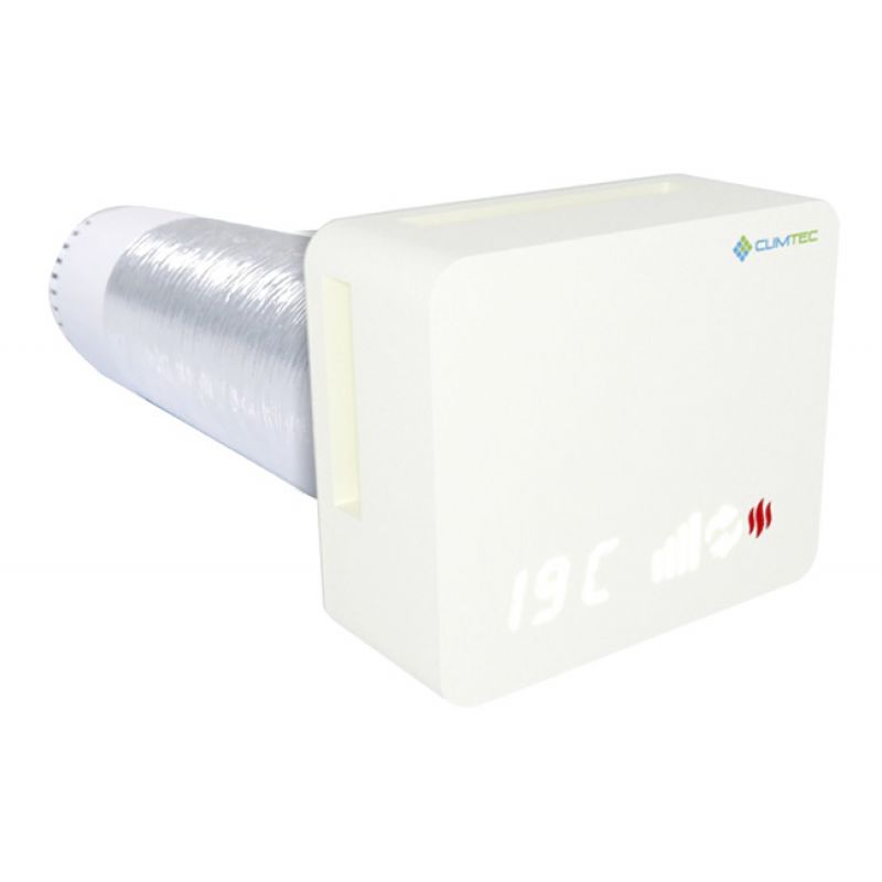 Рекуператор Climtec Optima 100 Standard, білий (RAL 9010)