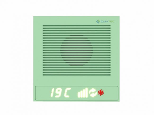 Рекуператор Climtec Quattro 125 Standard, бело зелёный (RAL 6019) - фото 2