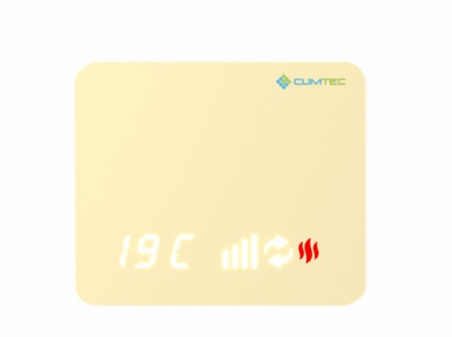 Рекуператор Climtec Optima 125 Standard, светлая слоновая кость (RAL 1015) - фото 2