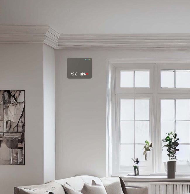 Рекуператор Climtec Optima 100 Standard, сіра умбра (RAL 7022) - фото 4