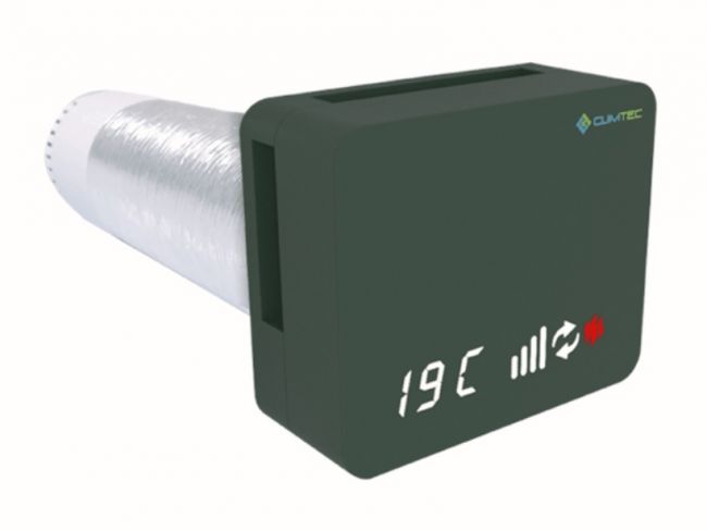 Рекуператор Climtec Optima 200+ Standard, пихтовый зелёный (RAL 6009) - головне фото, магазин OLVENT