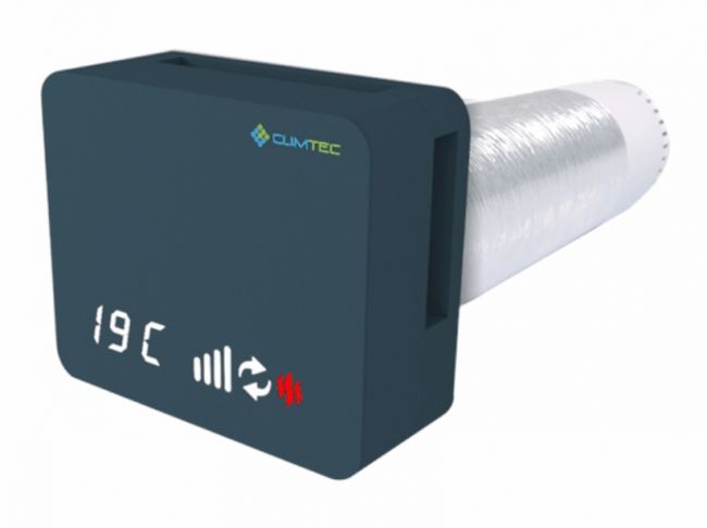Рекуператор Climtec Optima 150 Standard, графитовый серый (RAL 7024) - фото 3