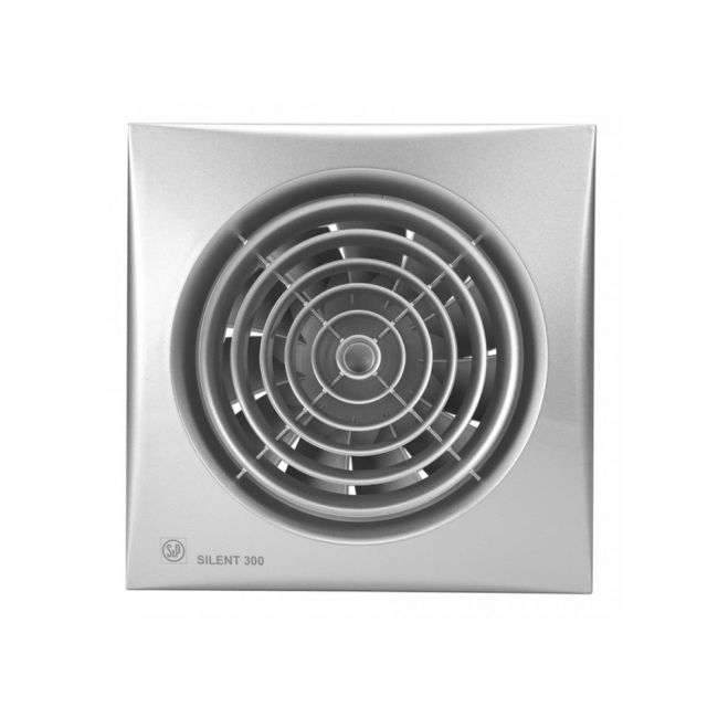 Бесшумный вентилятор Soler & Palau SILENT 300 CZ Silver - фото товару, магазин OLVENT