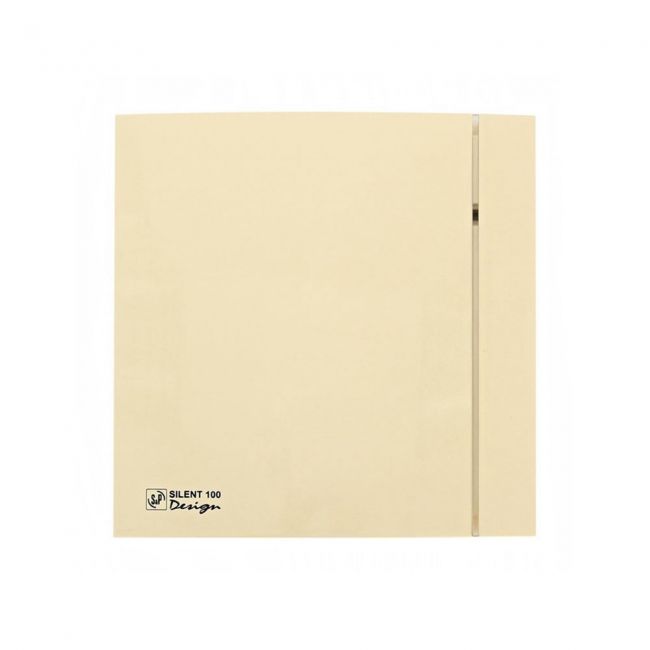 Малошумный вентилятор Soler & Palau SILENT-100 CZ DESIGN Ivory 4C - фото товару, магазин OLVENT