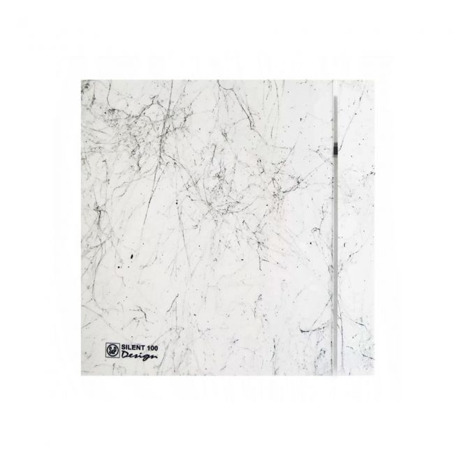 Малошумный вентилятор Soler & Palau SILENT-100 CZ DESIGN Marble White 3C - фото товару, магазин OLVENT