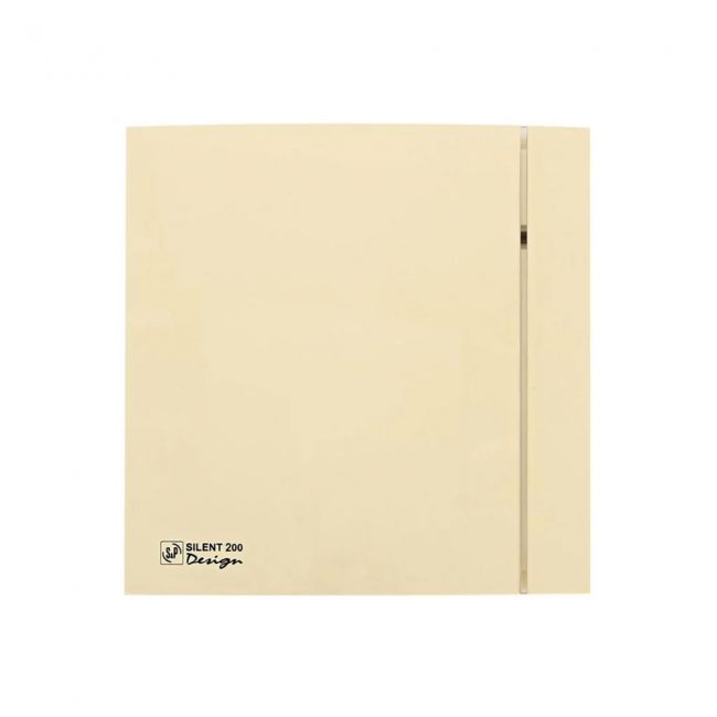 Малошумный вентилятор Soler & Palau SILENT-200 CZ DESIGN Ivory 4C - фото товару, магазин OLVENT