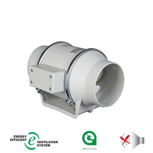 Канальный бесшумный вентилятор Soler & Palau TD 160/100 ECOWATT - фото товару, магазин OLVENT