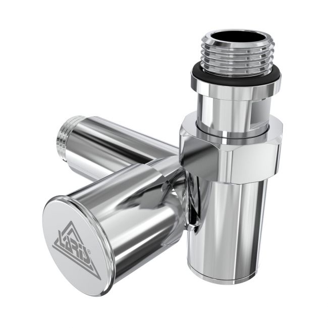Кран кутовий Laris 1/2" - 1/2" Під ТЕН 2шт. (LX-2044) - головне фото, магазин OLVENT