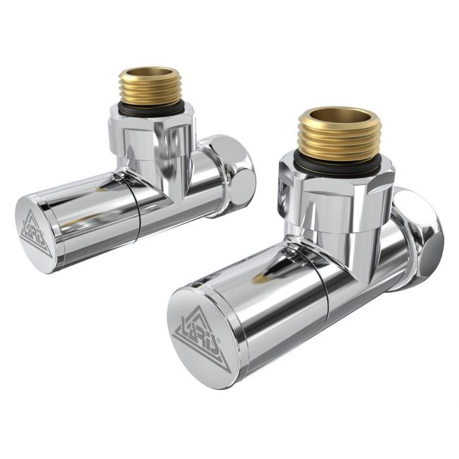 Кран угловой Laris 1/2" - 3/4" Обычный + эксцентрики 2шт. (LX-8202) - головне фото, магазин OLVENT