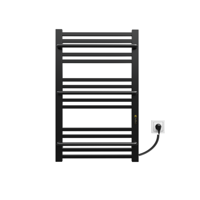Полотенцесушитель KOSSER Мира 800х500/15 ER тайм. черный - фото 2