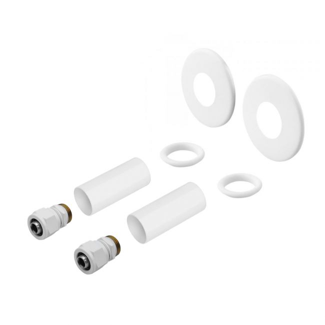 Комплект маскировочный Vario Term GZ1/2"хPEX 16х2, белый - головне фото, магазин OLVENT